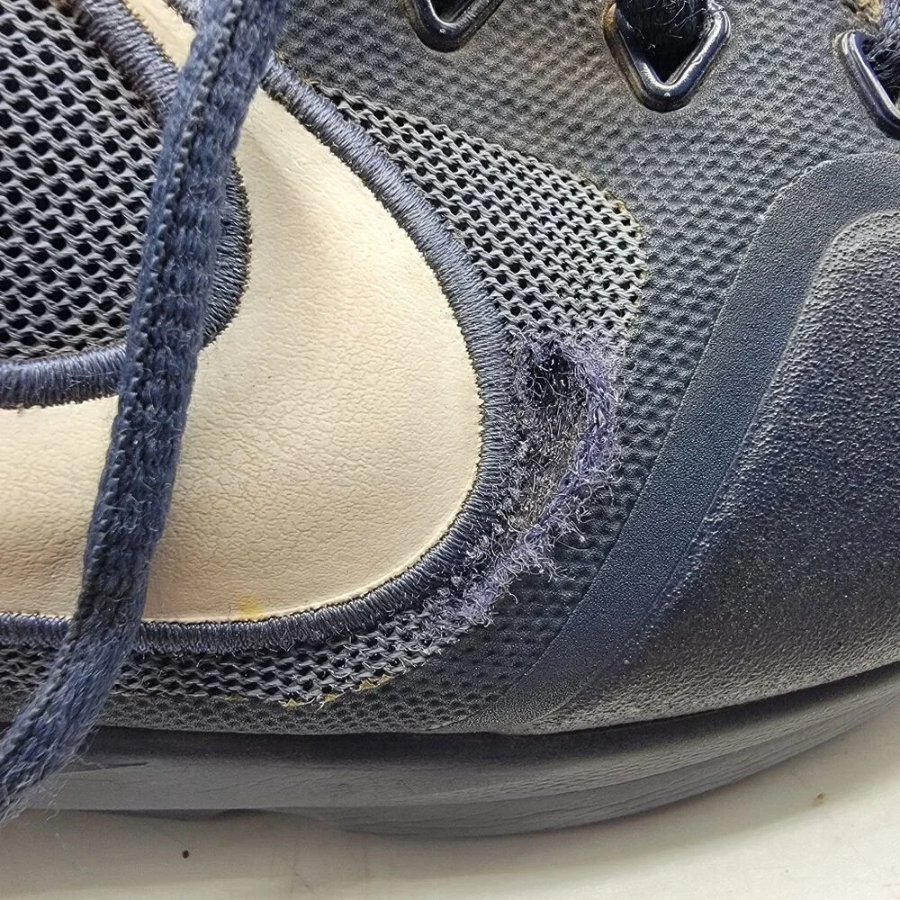 Nike Alpha Huarache Elite 2 Turf Mens 11 Baseball Cleats Blue CI2222-401 - Picture 8 of 15